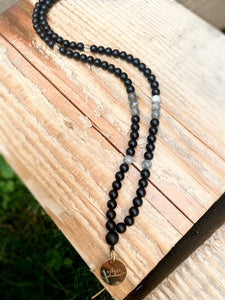 Matte Onyx Mala